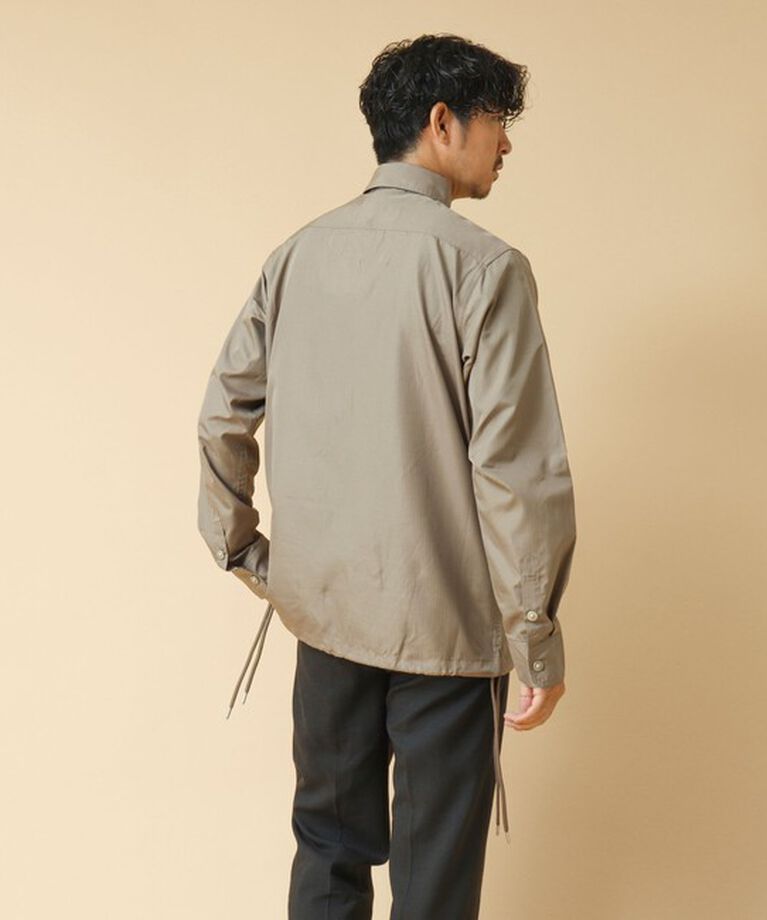 NOLLEY'S goodman「【TAION/タイオン】ノンダウン ミリタリー ロングスリーブシャツ 24AW」|シャツ・ブラウス|