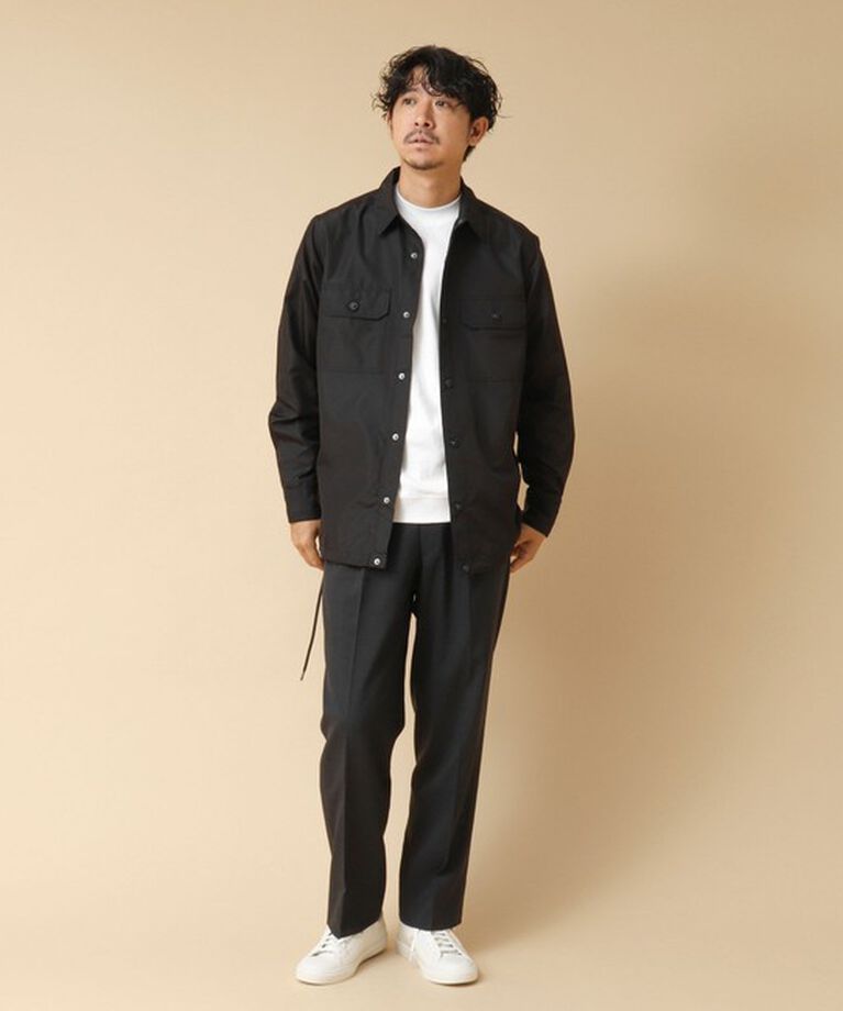 NOLLEY'S goodman「【TAION/タイオン】ノンダウン ミリタリー ロングスリーブシャツ 24AW」|シャツ・ブラウス|