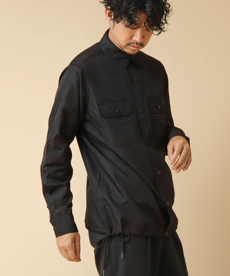 NOLLEY'S goodman「【TAION/タイオン】ノンダウン ミリタリー ロングスリーブシャツ 24AW」|シャツ・ブラウス|