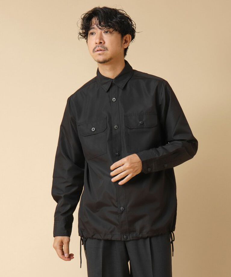 NOLLEY'S goodman「【TAION/タイオン】ノンダウン ミリタリー ロングスリーブシャツ 24AW」|シャツ・ブラウス|