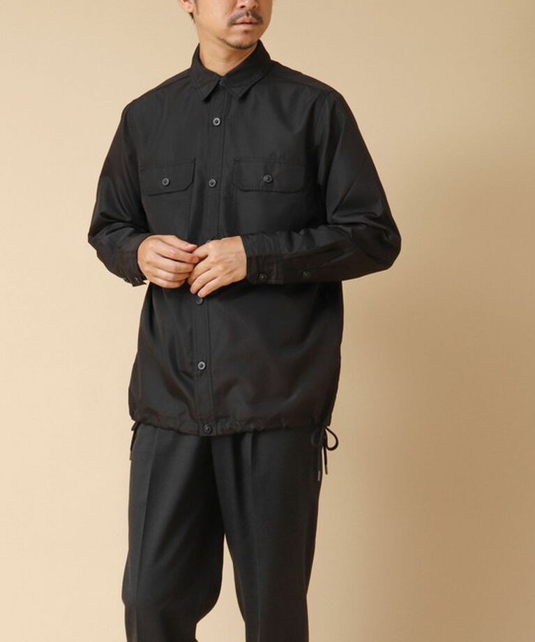 NOLLEY'S goodman「【TAION/タイオン】ノンダウン ミリタリー ロングスリーブシャツ 24AW」|シャツ・ブラウス|