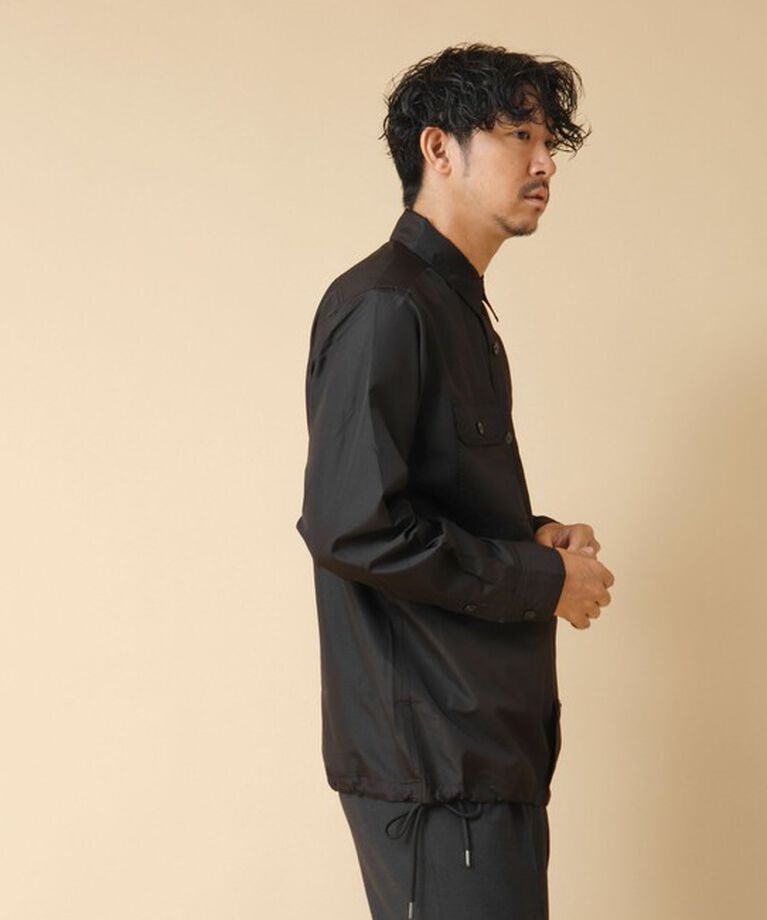 NOLLEY'S goodman「【TAION/タイオン】ノンダウン ミリタリー ロングスリーブシャツ 24AW」|シャツ・ブラウス|