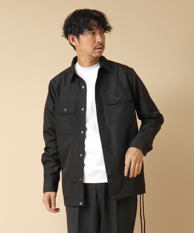 NOLLEY'S goodman「【TAION/タイオン】ノンダウン ミリタリー ロングスリーブシャツ 24AW」|シャツ・ブラウス|