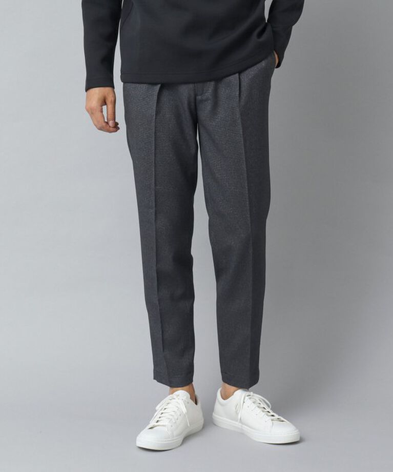 NOLLEY'S goodman「【ACTIVE SECT】《限定展開 / イージーケア》LANATEC ワンタックイージーパンツ 24AW」|チノ|グレー系その他