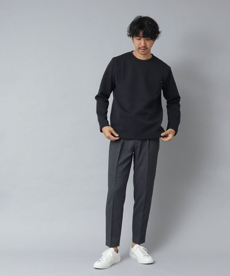 NOLLEY'S goodman「【ACTIVE SECT】《限定展開 / イージーケア》LANATEC ワンタックイージーパンツ 24AW」|チノ|