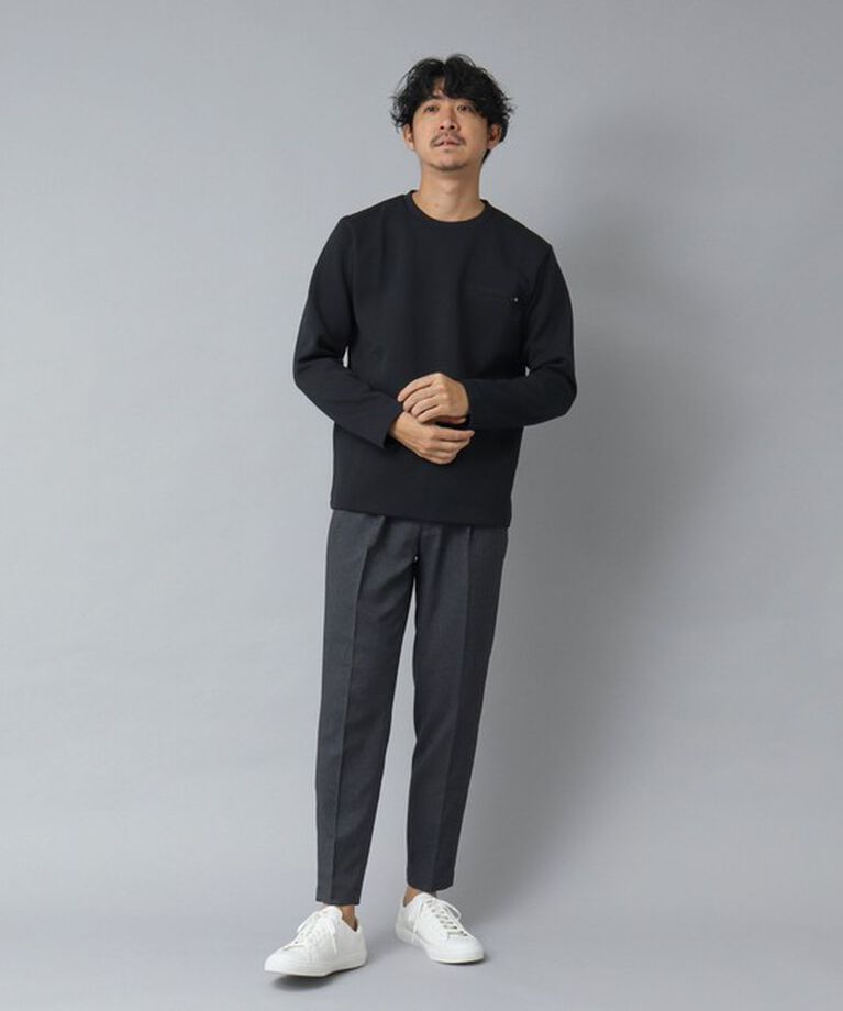 NOLLEY'S goodman「【ACTIVE SECT】《限定展開 / イージーケア》LANATEC ワンタックイージーパンツ 24AW」|チノ|