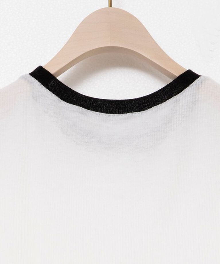NOLLEY'S sophi「シアー配色トリミングロンT」|Tシャツ・カットソー|
