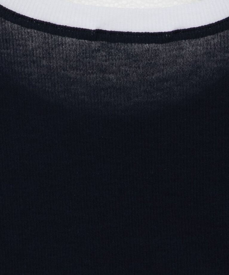 NOLLEY'S sophi「シアー配色トリミングロンT」|Tシャツ・カットソー|