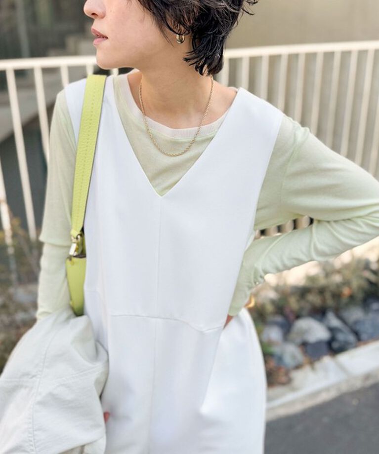NOLLEY'S sophi「シアー配色トリミングロンT」|Tシャツ・カットソー|