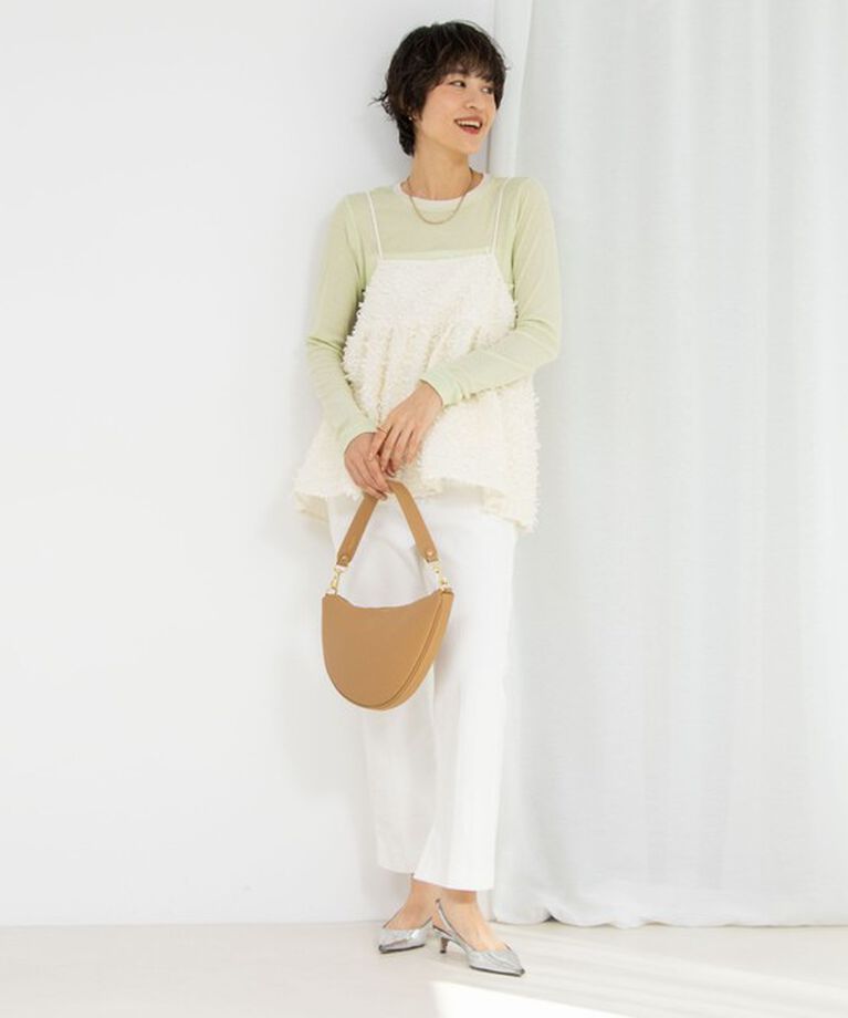 NOLLEY'S sophi「シアー配色トリミングロンT」|Tシャツ・カットソー|