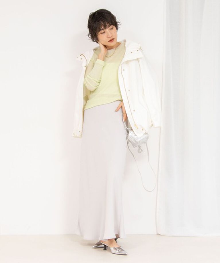 NOLLEY'S sophi「シアー配色トリミングロンT」|Tシャツ・カットソー|