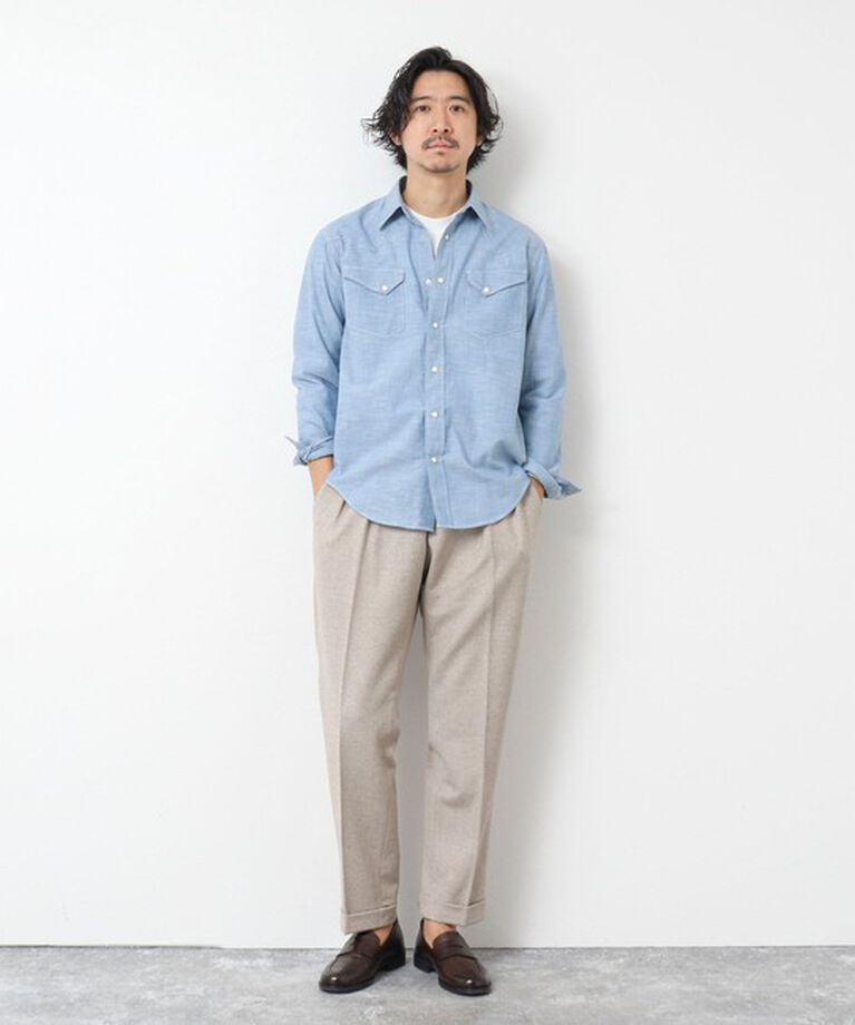 NOLLEY'S goodman「1970s American Cotton ウエスタンシャツ」|シャツ・ブラウス|