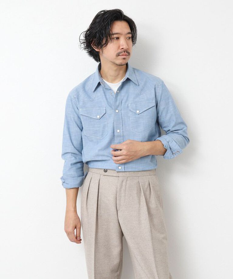 NOLLEY'S goodman「1970s American Cotton ウエスタンシャツ」|シャツ・ブラウス|