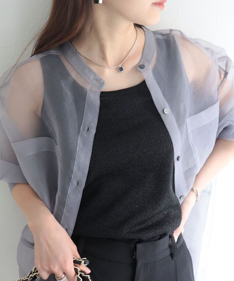 fredy emue「ラメタンクトップ」|Tシャツ・カットソー|