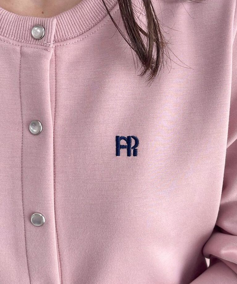fredy emue「FR刺繍スナップカーディガン」|カーディガン|