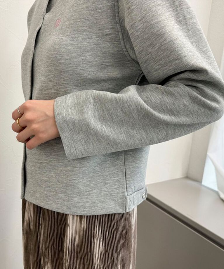 fredy emue「FR刺繍スナップカーディガン」|カーディガン|