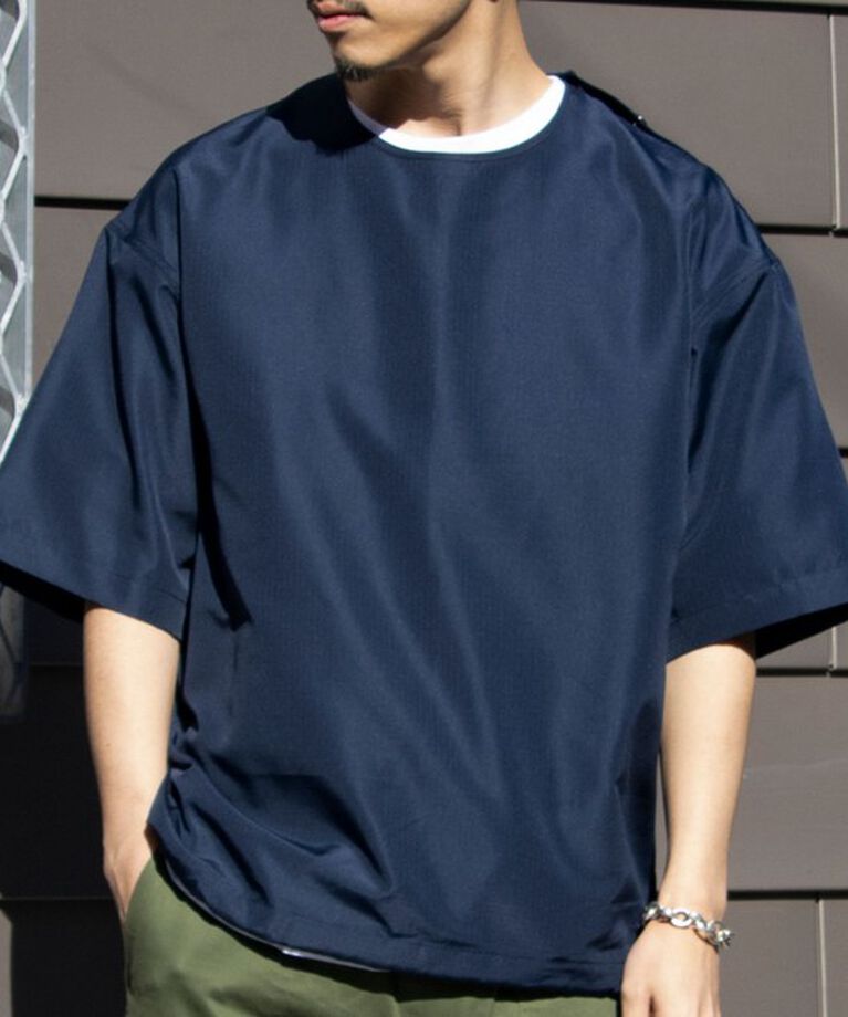 GLOSTER「【TAION/タイオン】GLOSTER別注 ミリタリー Ripstop 半袖Tシャツ」|Tシャツ・カットソー|
