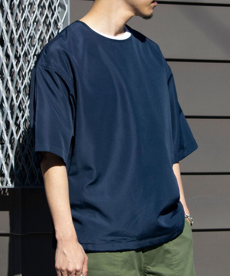 GLOSTER「【TAION/タイオン】GLOSTER別注 ミリタリー Ripstop 半袖Tシャツ」|Tシャツ・カットソー|