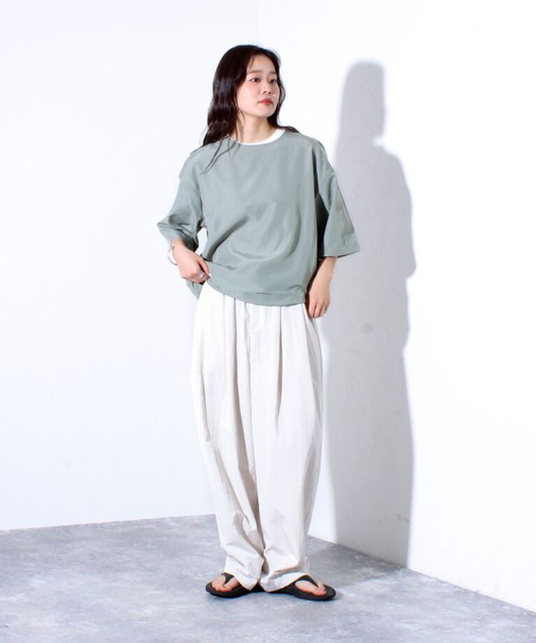 GLOSTER「【TAION/タイオン】GLOSTER別注 ミリタリー Ripstop 半袖Tシャツ」|Tシャツ・カットソー|
