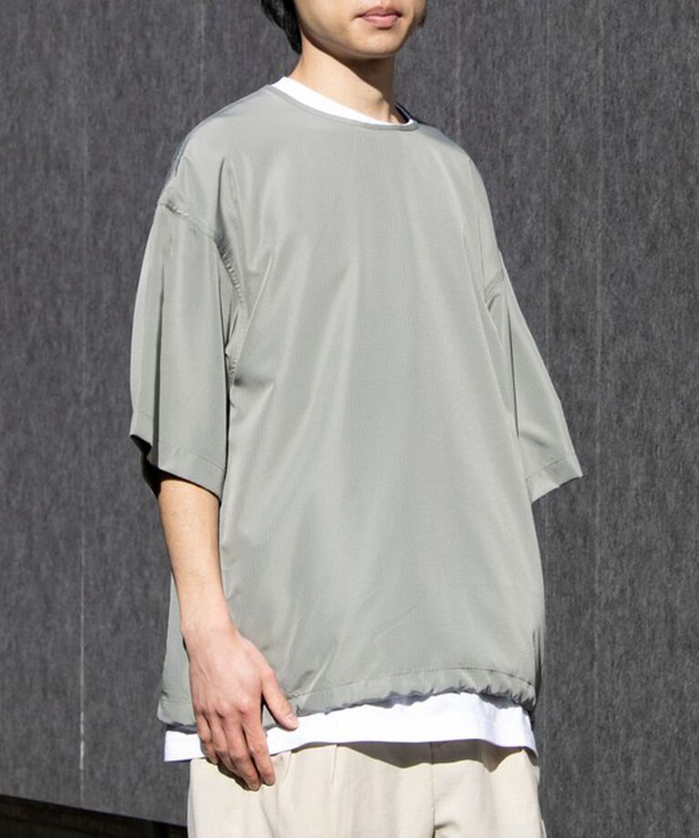 GLOSTER「【TAION/タイオン】GLOSTER別注 ミリタリー Ripstop 半袖Tシャツ」|Tシャツ・カットソー|