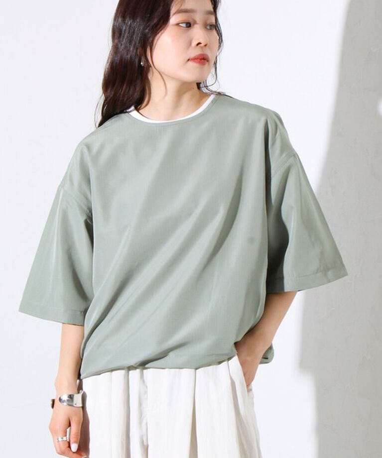 GLOSTER「【TAION/タイオン】GLOSTER別注 ミリタリー Ripstop 半袖Tシャツ」|Tシャツ・カットソー|