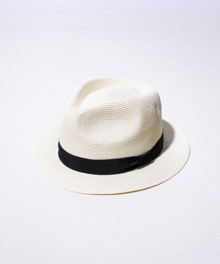 GLOSTER「【GLOSTER/グロスター】THIN PAPER BLADE HAT ペーパーハット」|ハット|アイボリー