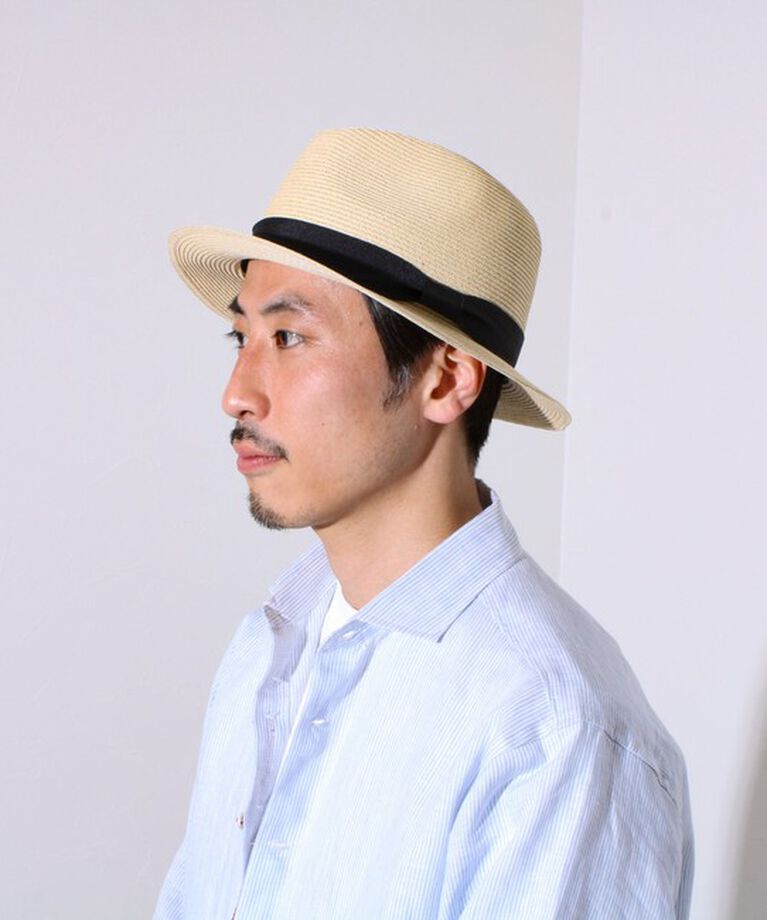 GLOSTER「【GLOSTER/グロスター】THIN PAPER BLADE HAT ペーパーハット」|ハット|