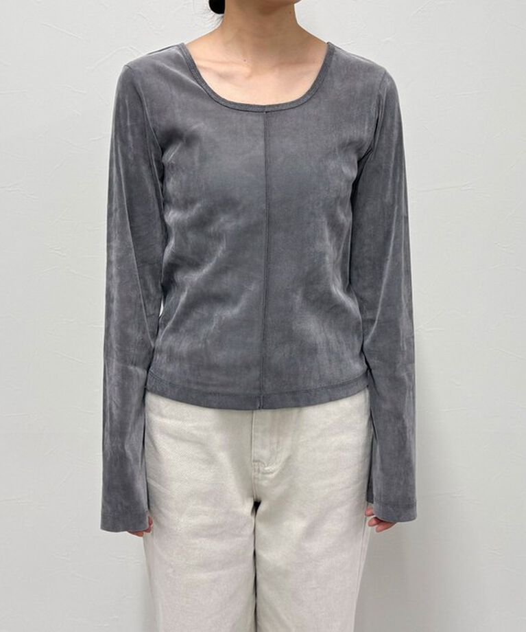 fredy emue「【haru企画】2WAYシアーフロッキートップス」|Tシャツ・カットソー|