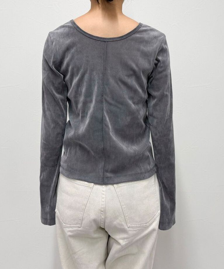 fredy emue「【haru企画】2WAYシアーフロッキートップス」|Tシャツ・カットソー|