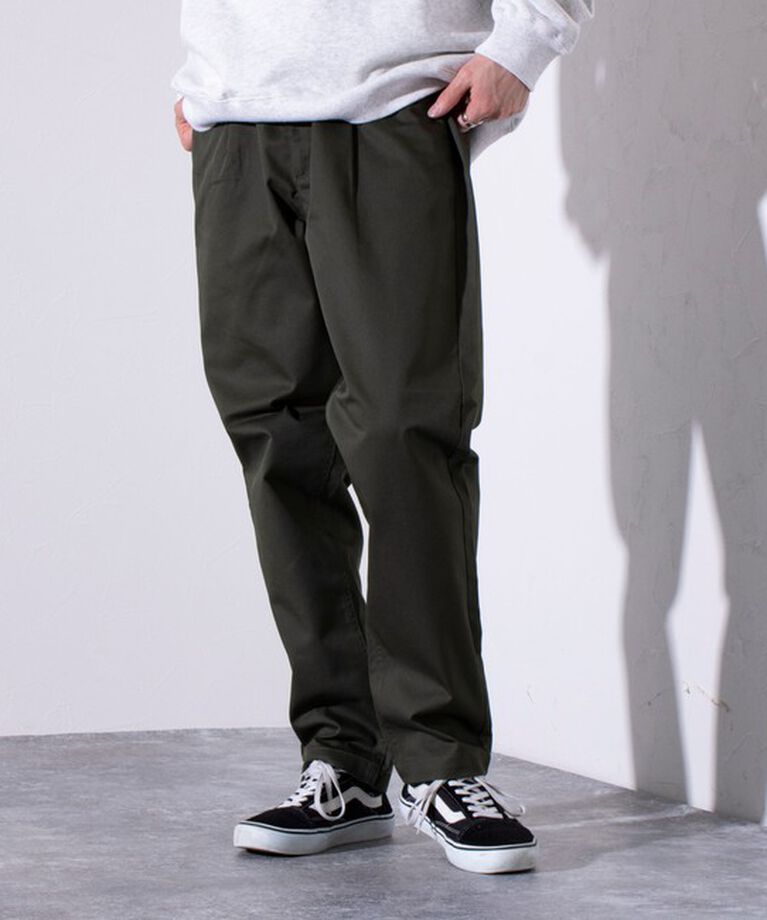 GLOSTER「【Dickies/ディッキーズ】ツイル ワークイージーパンツ チノパン テーパード」|チノ|
