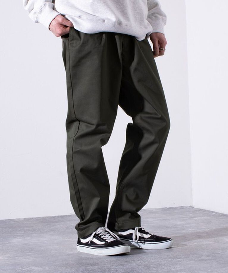 GLOSTER「【Dickies/ディッキーズ】ツイル ワークイージーパンツ チノパン テーパード」|チノ|
