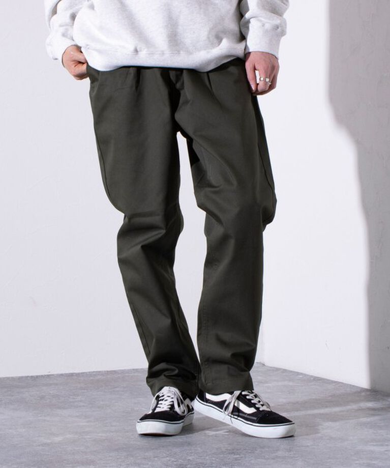 GLOSTER「【Dickies/ディッキーズ】ツイル ワークイージーパンツ チノパン テーパード」|チノ|
