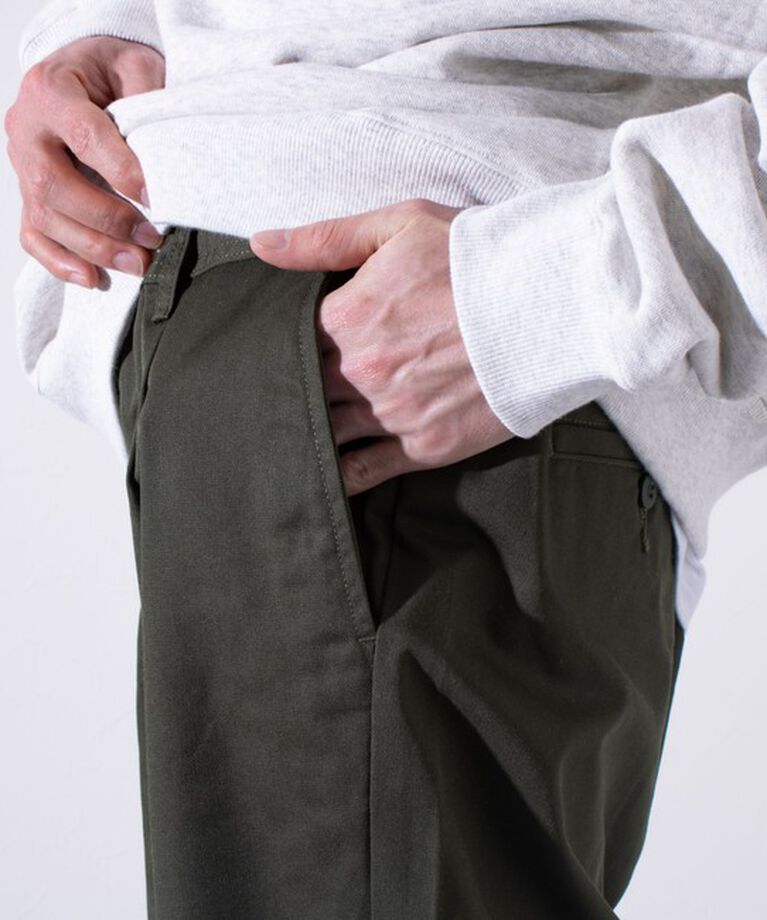 GLOSTER「【Dickies/ディッキーズ】ツイル ワークイージーパンツ チノパン テーパード」|チノ|