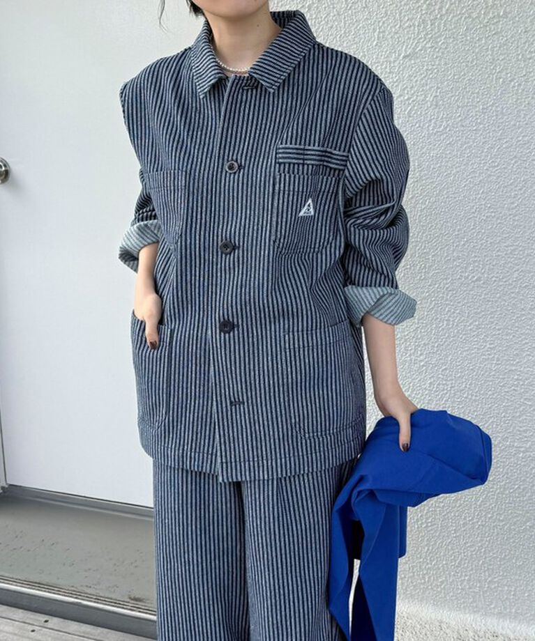 fredy emue「【GEVACO/ゲバコ】《セットアップ対応》カバーオールジャケット」|その他|ブルー系その他2