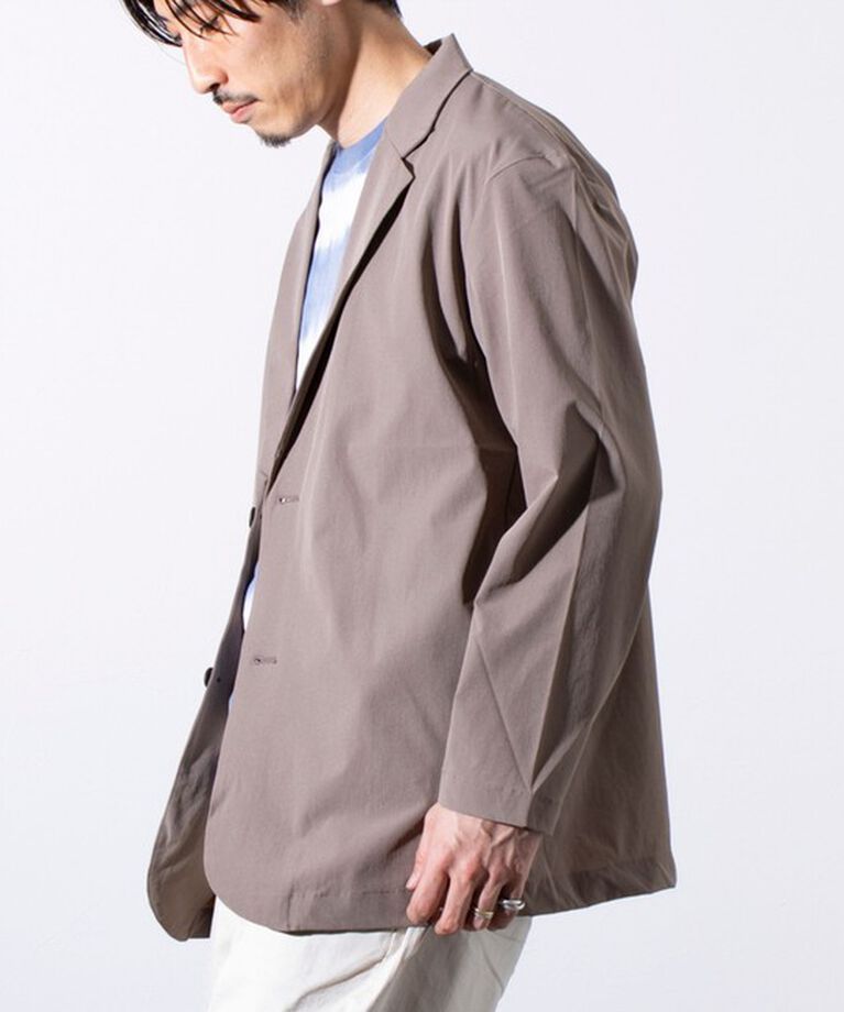GLOSTER「【GLOSTER/グロスター】N/PU 接触冷感 フレッシュジャケット テーラードジャケット」|テーラードジャケット|