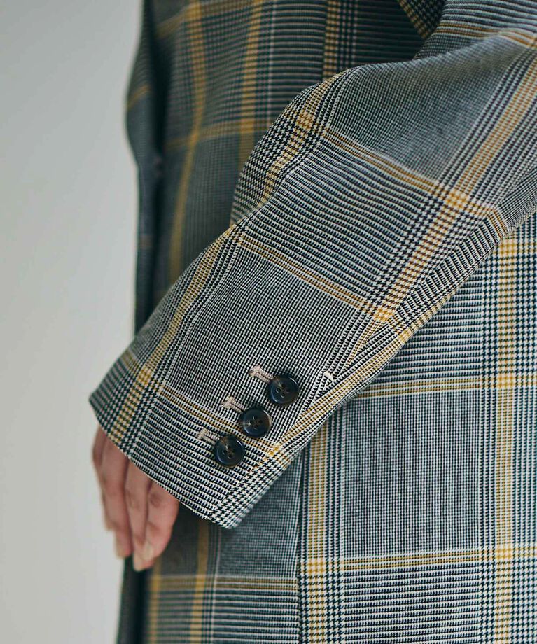 VIS「【Washable・EASY CARE】エコウールタッチジャケット【sustainable】」|テーラードジャケット|