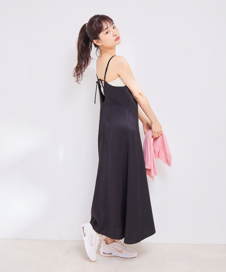 VIS「バックストラップキャミワンピース」|ワンピース|