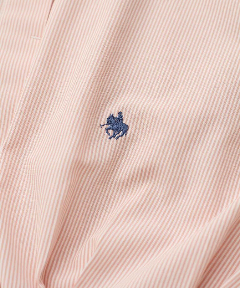 VIS「【POLO BCS】VIS別注ウエストタックフレアシャツ【洗える】」|シャツ・ブラウス|