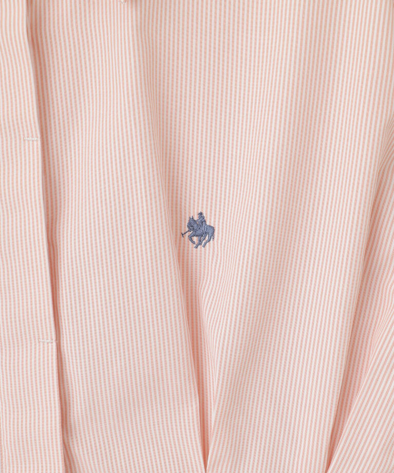 VIS「【POLO BCS】VIS別注ウエストタックフレアシャツ【洗える】」|シャツ・ブラウス|