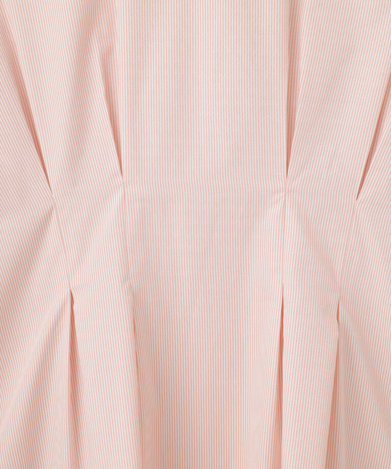 VIS「【POLO BCS】VIS別注ウエストタックフレアシャツ【洗える】」|シャツ・ブラウス|