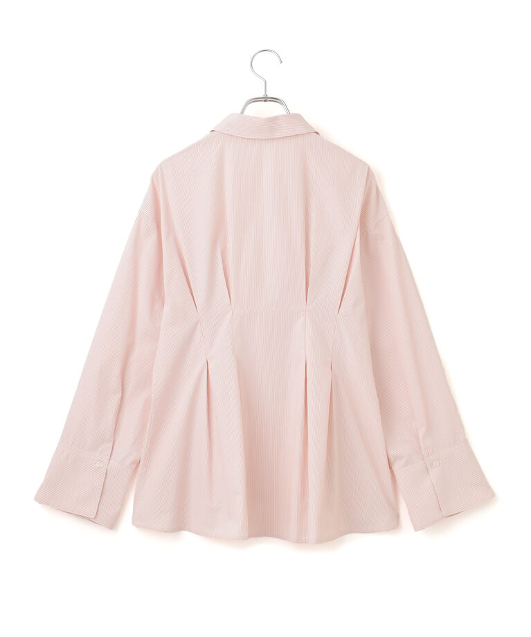 VIS「【POLO BCS】VIS別注ウエストタックフレアシャツ【洗える】」|シャツ・ブラウス|