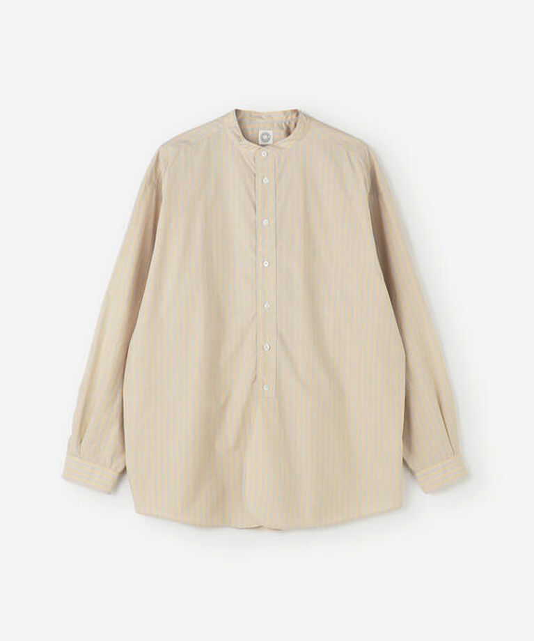 ORCIVAL「ORCIVAL | コットン バンドカラーシャツ STRIPE MEN」|シャツ・ブラウス|