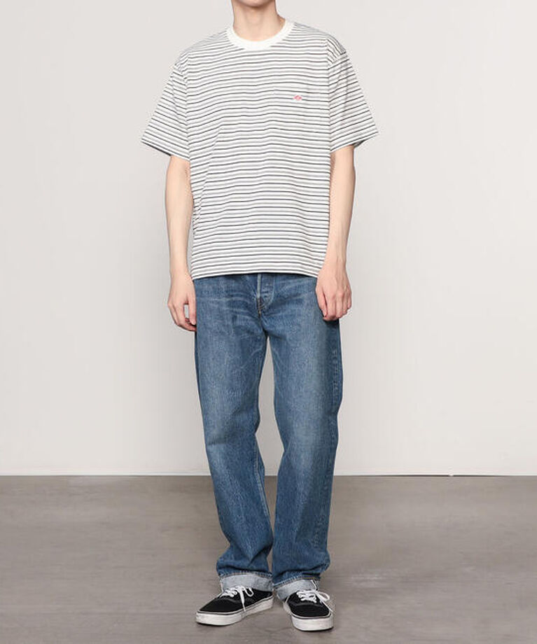 DANTON「DANTON | ポケットTシャツ STRIPE MEN」|Tシャツ・カットソー|