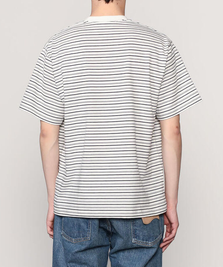 DANTON「DANTON | ポケットTシャツ STRIPE MEN」|Tシャツ・カットソー|