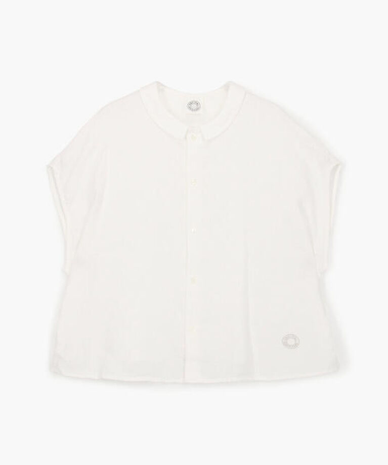 ORCIVAL「ORCIVAL | リネン スリーブレスシャツ WOMEN」|シャツ・ブラウス|OFFWHITE