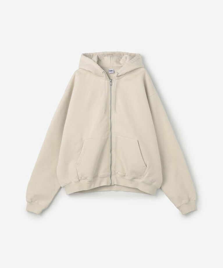  「ndx | 〈別注〉 コットン ジップパーカー MEN」|パーカー|