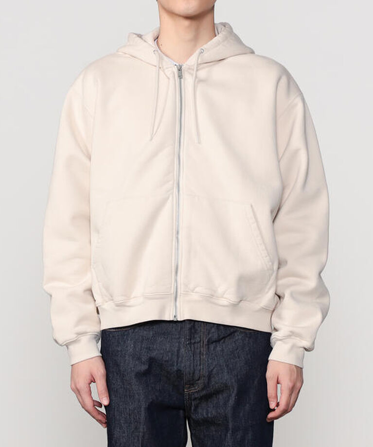  「ndx | 〈別注〉 コットン ジップパーカー MEN」|パーカー|