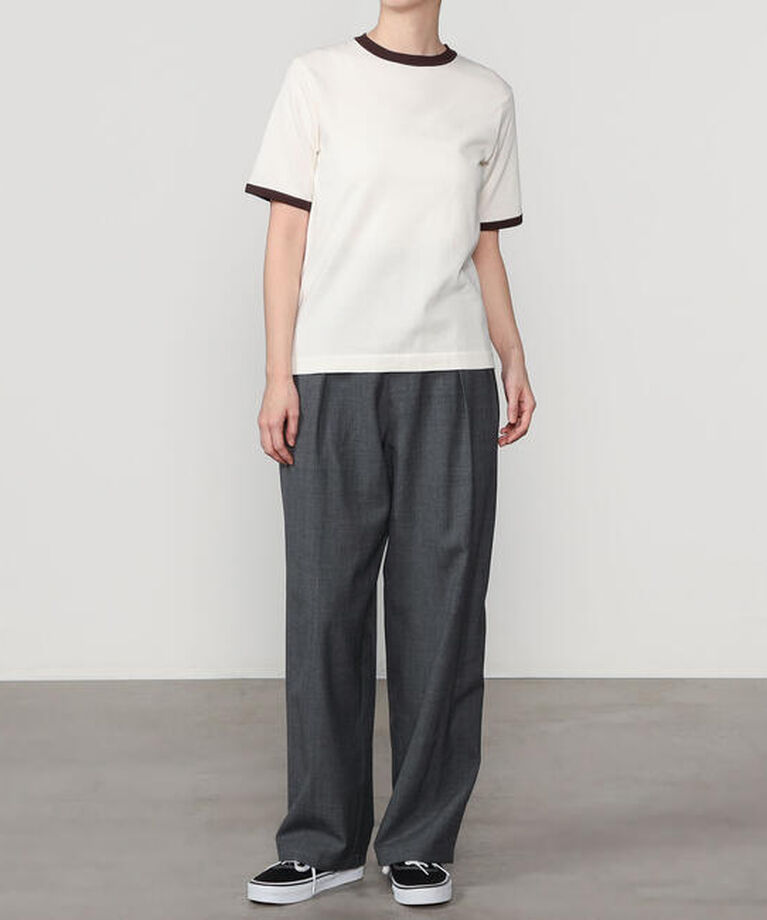  「RYE TENDER | 〈別注〉リンガーニットTシャツ WOMEN」|ニット・セーター|