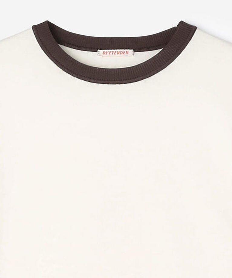  「RYE TENDER | 〈別注〉リンガーニットTシャツ WOMEN」|ニット・セーター|