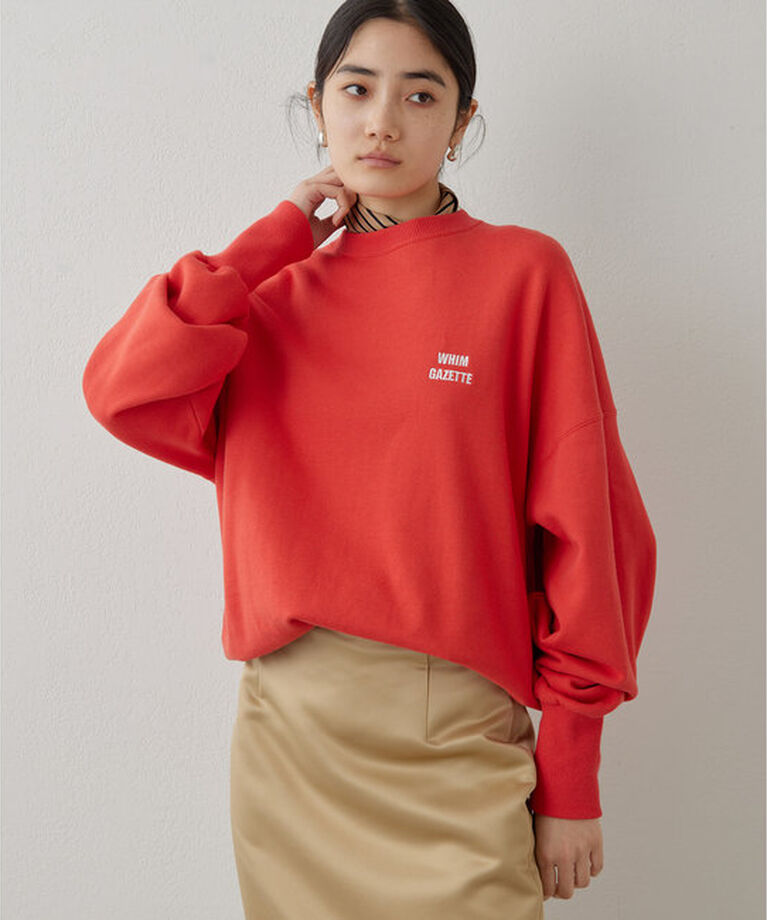  「【WEB限定カラーあり】ロゴ刺繍ウラケプルオーバー」|Tシャツ・カットソー|